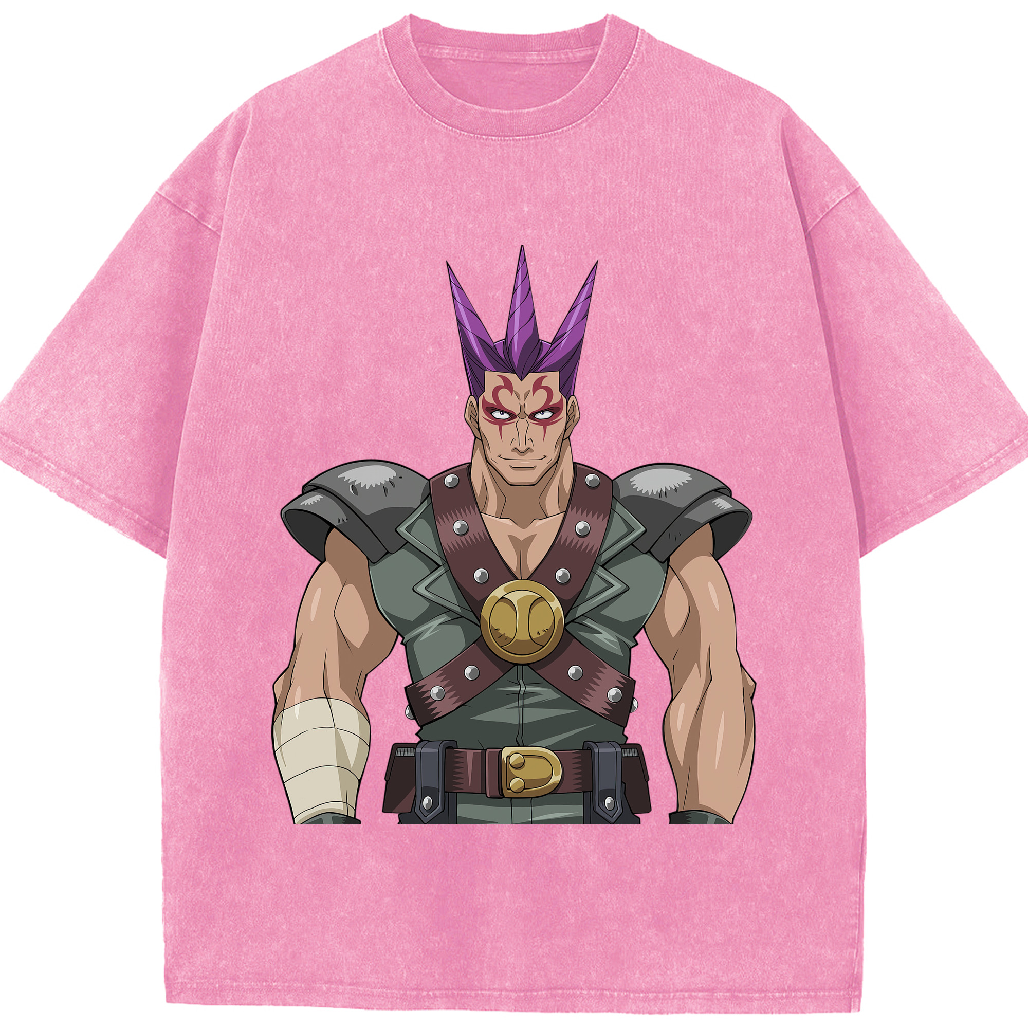（画像用） 遊☆戯☆王 Yu-Gi-Oh! 綿100% ヴィンテージ風 半袖Tシャツ（フロントプリント）